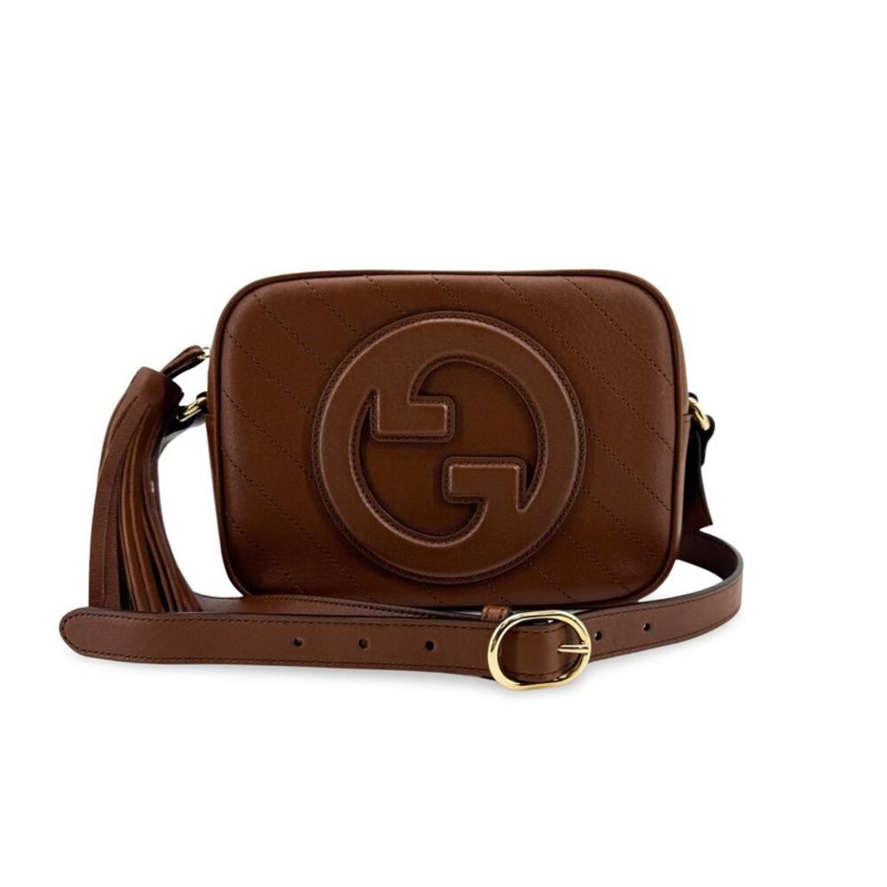 Gucci Blondie Small Shoulder Bag Brown